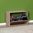 Kenkäkaappi Sonomo - Tyylikäs ja Kestävä 100% Melamiinipinnoitettu 16mm Lastulevy, Useita Hyllyjä, 60x42x30cm - Kenkäkaapit - 8682870658301 - 5