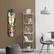 Koristeellinen Karkaistu Lasi Maalaus 20x80 cm - Monivärinen UV-painatus - Tyylikäs Seinäkoriste - Taulut ja kehykset - 8684283554751 - 4