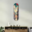 Koristeellinen Karkaistu Lasi Maalaus 20x80 cm - Monivärinen UV-painatus - Tyylikäs Seinäkoriste - Taulut ja kehykset - 8684283554751 - 2