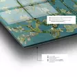 Koristeellinen Karkaistu Lasi Maalaus 70x100 cm - Monivärinen Seinäkoriste, 4 mm Paksuus, Helppo Asennus - Taulut ja kehykset - 8683743269051 - 10