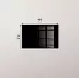 Koristeellinen Karkaistu Lasi Maalaus 70x100 cm - Monivärinen Seinäkoriste, 4 mm Paksuus, Helppo Asennus - Taulut ja kehykset - 8683743269051 - 11
