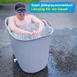 Kylpyamme 200 L siirrettävä käy myös jääkylpyammeeksi - Kylpyhuonekalusteet - 6438168116891 - 2