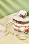 Lasi Kakku Tarjoilulautanen 28 cm - Elegantti ja Kestävä Keittiötarvike Juhliin ja Arkeen - Läpinäkyvä 100% Lasia - Lautaset - 8684283784691 - 2