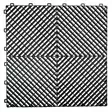 Lattialaatta, midnight black 40x40cm 4 kpl - Lattialaatat ja kumimatot - 6438431000001 - 2