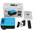 LCD-projektori, jossa on DVD-soitin ja Bluetooth® Sininen - Televisiot ja mediatoistimet - 8711902042211 - 75
