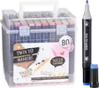 Marker Duo tussit 80kpl - Kuitukärkikynät, tussit - 8721037983471 - 1
