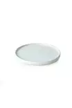 Matta Valkoinen Keraaminen Lautassetti 27 cm (6 kpl) - Antibakteerinen, Mikroaaltouuni- ja Astianpesukoneenkestävä - Tarjoiluastiat - 8684282461111 - 6