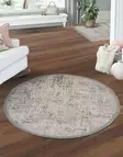 Matto (100 cm), beige, 100 cm, pehmeä, kestävä, monikäyttöinen - Suuret ja keskikokoiset matot - 8684282006381 - 2