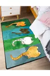 Matto (80 x 150), monivärinen, 80 x 150 cm, ylellinen, helppohoitoinen - Pienet matot ja käytävämatot - 8683743433391 - 1