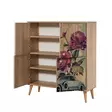 Monikäyttöinen Kaappi - Sonoma Tammi - 100% Melamiinipinnoitettu - 95x111x36 cm - Lisäsäilytystilaa - UV-suojattu - Kaapit ja lipastot - 8681875380781 - 6