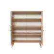 Monikäyttöinen Kaappi - Sonoma Tammi - 100% Melamiinipinnoitettu - 95x111x36 cm - Lisäsäilytystilaa - UV-suojattu - Kaapit ja lipastot - 8681875380781 - 7