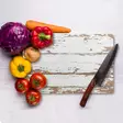 Monivärinen 100% Karkaistu Lasi Leikkuulauta 20x30 cm - Antibakteerinen, Helppo Puhdistaa, Liukumattomat Silikonijalat - Keittiötyövälineet - 8684283724901 - 1