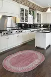Monivärinen 60x100 cm Konepestävä Antibakteerinen 3D Digipainettu Polyesterimatto Liukumaton 8 mm Nukka - Pienet matot ja käytävämatot - 8682870632561 - 2