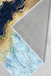Monivärinen 80x120 cm Antibakteerinen Konepestävä Matto - 100% Polyesteri, 3D Digitaalinen Painatus, Liukumaton Alusta - Pienet matot ja käytävämatot - 8682870591691 - 5