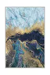 Monivärinen 80x120 cm Antibakteerinen Konepestävä Matto - 100% Polyesteri, 3D Digitaalinen Painatus, Liukumaton Alusta - Pienet matot ja käytävämatot - 8682870591691 - 1