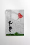 Monivärinen Banksy Koristeellinen Karkaistu Lasi Maalaus 30x45 cm - Taiteellinen Seinäkoriste Kestävyydellä - Taulut ja kehykset - 8683342792851 - 7