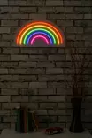Monivärinen IP67 Vesitiivis Koristeellinen Muovinen LED-Seinävalaisin, Joustavat Neon-nauhat, 50x26x2 cm, 12V DC - Valokoristeet ja valohahmot - 8682870655751 - 5