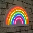 Monivärinen IP67 Vesitiivis Koristeellinen Muovinen LED-Seinävalaisin, Joustavat Neon-nauhat, 50x26x2 cm, 12V DC - Valokoristeet ja valohahmot - 8682870655751 - 2
