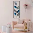 Monivärinen Käsintehty Koristeellinen Metalli Seinäkoriste 32x90 cm - Yksilöllinen Taideteos Kodin Sisustukseen - Koristeet, koriste-esineet - 8683743680191 - 4