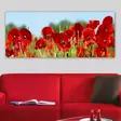 Monivärinen Koristeellinen Canvas-taulu 50x120 cm - 100% Puukehys, 3 cm Paksuus - Tyylikäs Seinäsisustus - Taulut ja kehykset - 8682870428171 - 2