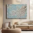 Monivärinen Koristeellinen Canvas-taulu 70x100 cm - 100% Canvas ja Mäntykehys - Tyylikäs Seinäkoriste - Taulut ja kehykset - 8684283328031 - 3