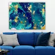 Monivärinen Koristeellinen Canvas-taulu 70x100 cm - 100% Kangas ja Puinen Kehys 3 cm - Seinäsisustus - Taulut ja kehykset - 8682870221321 - 2