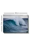 Monivärinen Koristeellinen Canvas-taulu 70x100 cm - 100% Puukehys, 3 cm Paksuus - Tyylikäs Sisustuselementti - Taulut ja kehykset - 8681875610741 - 4