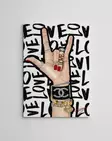 Monivärinen Koristeellinen Canvas-taulu 70x100 cm - Digitaalinen Tulostus, Puukehys 2x3 cm, 50% Puuvilla/Polyesteri - Taulut ja kehykset - 8683342997881 - 3