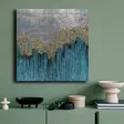 Monivärinen Koristeellinen Canvas-taulu 70x70 cm - 100% Canvas ja Mäntykehys - Tyylikäs Sisustuselementti - Taulut ja kehykset - 8684282626381 - 2