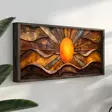 Monivärinen Koristeellinen Kehystetty MDF-maalaus 120x40x3,5 cm - UV-painatus, 100% MDF ja Kuusikehys - Taulut ja kehykset - 8684282630661 - 2