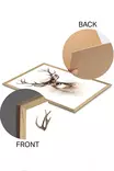 Monivärinen MDF-seinäkoriste 33x48 cm - Kehyksetön UV-painatus - Tyylikäs ja Kestävä Sisustustaulu - Taulut ja kehykset - 8684283198061 - 3
