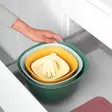 Monivärinen Muovinen Sekoituskulho & Siivilä Setti - 3200 ml Kulho, 1500 ml Siivilä, 500 ml Mehustin, BPA-vapaa - Tarjoiluastiat - 8683743023301 - 5
