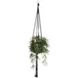 Naruamppeli musta 105 cm - Kukka-amppelit ja maljakot - 6410416325491 - 2