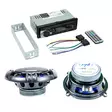 Pakettiradio MP3-autosoitin PNI Clementine 8428BT 4x45w + koaksiaaliset autokaiuttimet PNI HiFi500, 100W, 12,7 cm - PNI tuotteet - 5949066519871 - 8