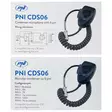 PNI CDS06 6-nastainen kondensaattorimikrofoni CB-radioasemalle, yhteensopiva Presidentin, Midlandin, Albrechtin CB-asemien kanssa - PNI tuotteet - 5949066521881 - 10