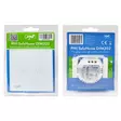 PNI SafeHome DIM202 2X700W Dual Touch -kytkin ja himmennin, jännitteinen johto, ei nollaa, lasi - Kytkimet - 5949066530081 - 6