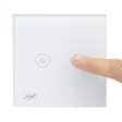 PNI SafeHome DIM202 2X700W Dual Touch -kytkin ja himmennin, jännitteinen johto, ei nollaa, lasi - Kytkimet - 5949066530081 - 7