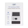 PNI SafeHouse HS006 langaton ulkosireeni aurinkolatauksella tai USB-C-portin kautta, 1000mAh akku, 100dB - PNI tuotteet - 5949066543791 - 6