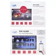 PNI V6280 automultimediasoitin kosketusnäytöllä, Bluetooth-toiminto, Mirror Link Android / iOS USB-toiminto, micro SD -paikka, AUX-tulo, 2 DIN, peruutuskameran sisääntulo - PNI tuotteet - 5949066524981 - 12