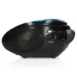 Portable stereo FM radio with CD player Blue / Black - Radiot ja MP3/4-soittimet - 8711902045021 - 15