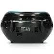 Portable stereo FM radio with CD player Blue / Black - Radiot ja MP3/4-soittimet - 8711902045021 - 20