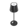 Pöytävalaisin PNI LT04B LED 2,5W, akku 1200 mAh, lataus USB-C:n kautta, 150 lumenia, lämmin valkoinen valo 3000K, väri Musta - PNI tuotteet - 5949066538391 - 8