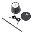 Pöytävalaisin PNI LT04B LED 2,5W, akku 1200 mAh, lataus USB-C:n kautta, 150 lumenia, lämmin valkoinen valo 3000K, väri Musta - PNI tuotteet - 5949066538391 - 5