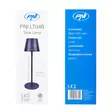 Pöytävalaisin PNI LT04B LED 2,5W, akku 1200 mAh, lataus USB-C:n kautta, 150 lumenia, lämmin valkoinen valo 3000K, väri Musta - PNI tuotteet - 5949066538391 - 13