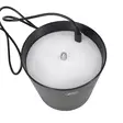 Pöytävalaisin PNI LT04B LED 2,5W, akku 1200 mAh, lataus USB-C:n kautta, 150 lumenia, lämmin valkoinen valo 3000K, väri Musta - PNI tuotteet - 5949066538391 - 6