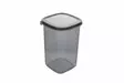 Säilytyslaatikko sarja (6 osaa), antrasiitti, 10 x 10 x 16,5 cm / 1200 ml, kestävä, BPA-vapaa - Muovilaatikot ja säilytyslaatikot - 8683742868941 - 4
