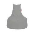 Säkkituoli ulkokäyttöön, savunharmaa, 70 cm, 70 cm, 35 cm, kestävä, vedenpitävä, mukava - Säkkituolit - 8683743038831 - 4