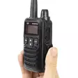 Sarja 4 kannettavaa PNI DMR R45 radioasemaa, digitaalinen ja analoginen, 446 MHz, 16 digitaalista kanavaa ja 99 analogista kanavaa, äänen tallennustoiminto, Li-Ion 2000 mAh akku - Radiopuhelimet ja megafonit - 5949066542701 - 2