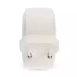 Seinälaturi | 45 W | GaN | PD3.0 | 2.25 A / 3.0 A | Lähtöliitäntöjen määrä: 2 | 2x USB-C | Automaattinen Jännitteen Valinta | Valkoinen - Verkkolaturit - 5412810470211 - 11