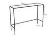 Senkki, musta, 100 cm x 80 cm x 30 cm, kestävä, tyylikäs - Lipastot ja senkit - 8683742474951 - 11